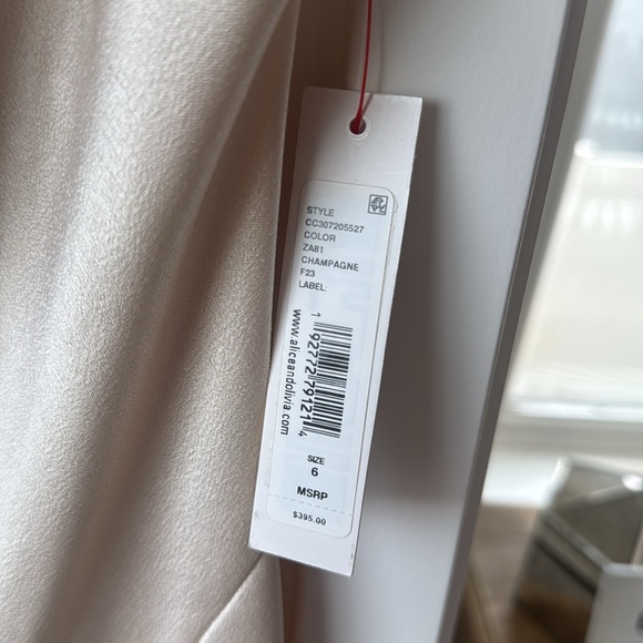 ALICE + OLIVIA Harmony Slip Gown - Picture 3 of 7